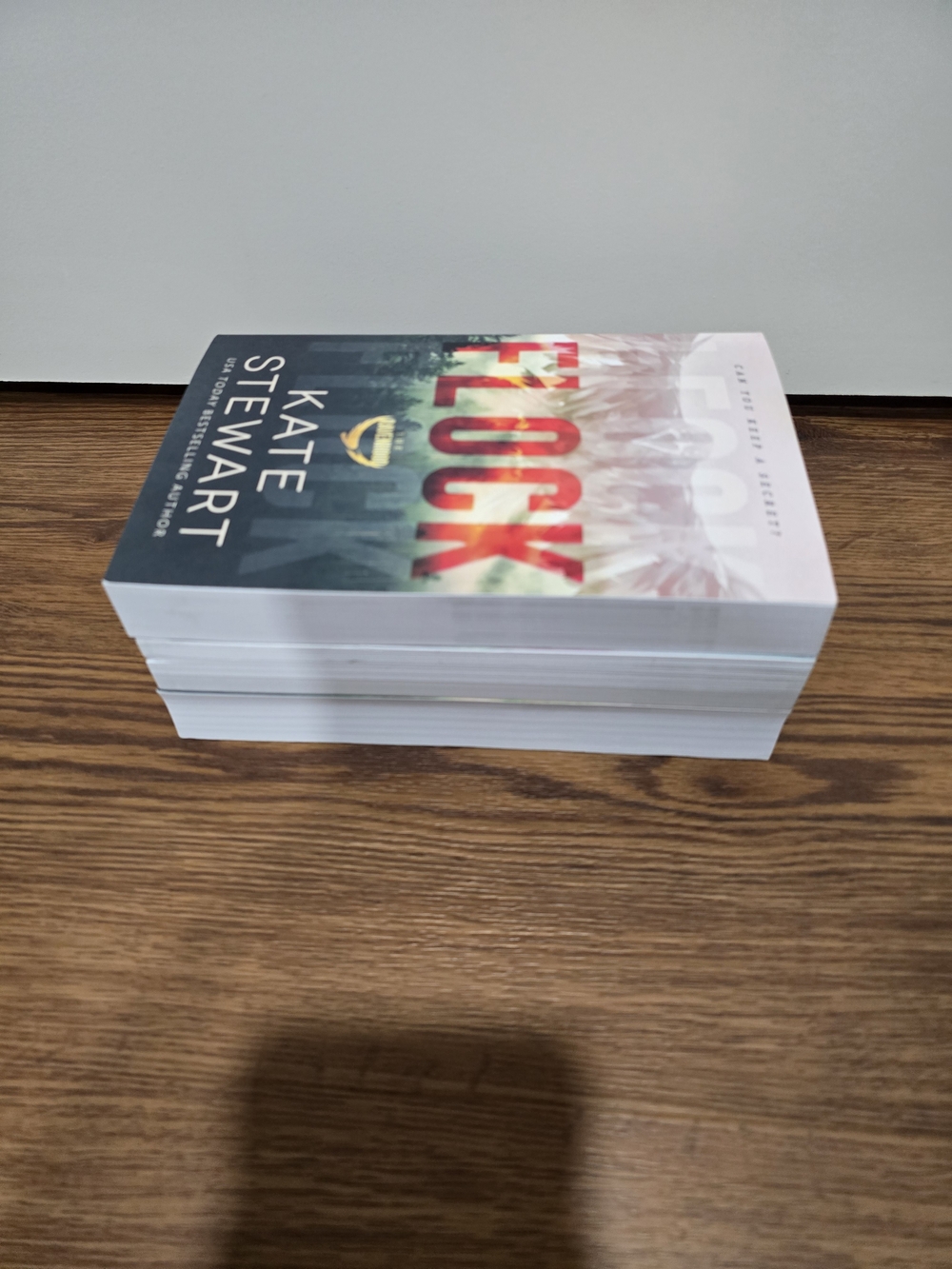 Paperback Book Stack - Flock / Exodus / The Finish Line - Multi-Color - Picture 2 of 7